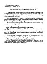 Bài tập ôn tập do nghỉ dịch Covid-19 môn Vật lý Lớp 9 - Lần 3 - Trường THCS Thành Nhất